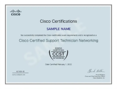 You are currently viewing Cisco Certified Support Technicians