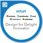 Intuit Badges design for delight Innovator